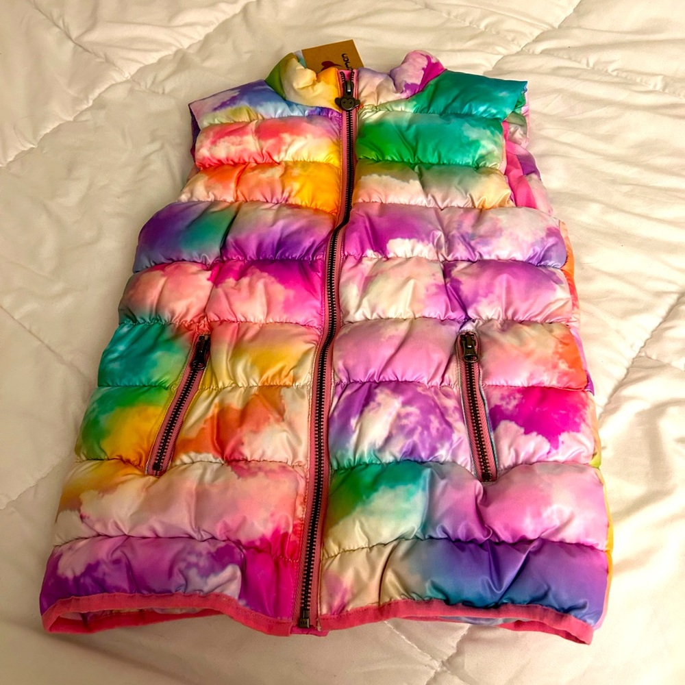 Appaman girls Tie Dye vest. NWT